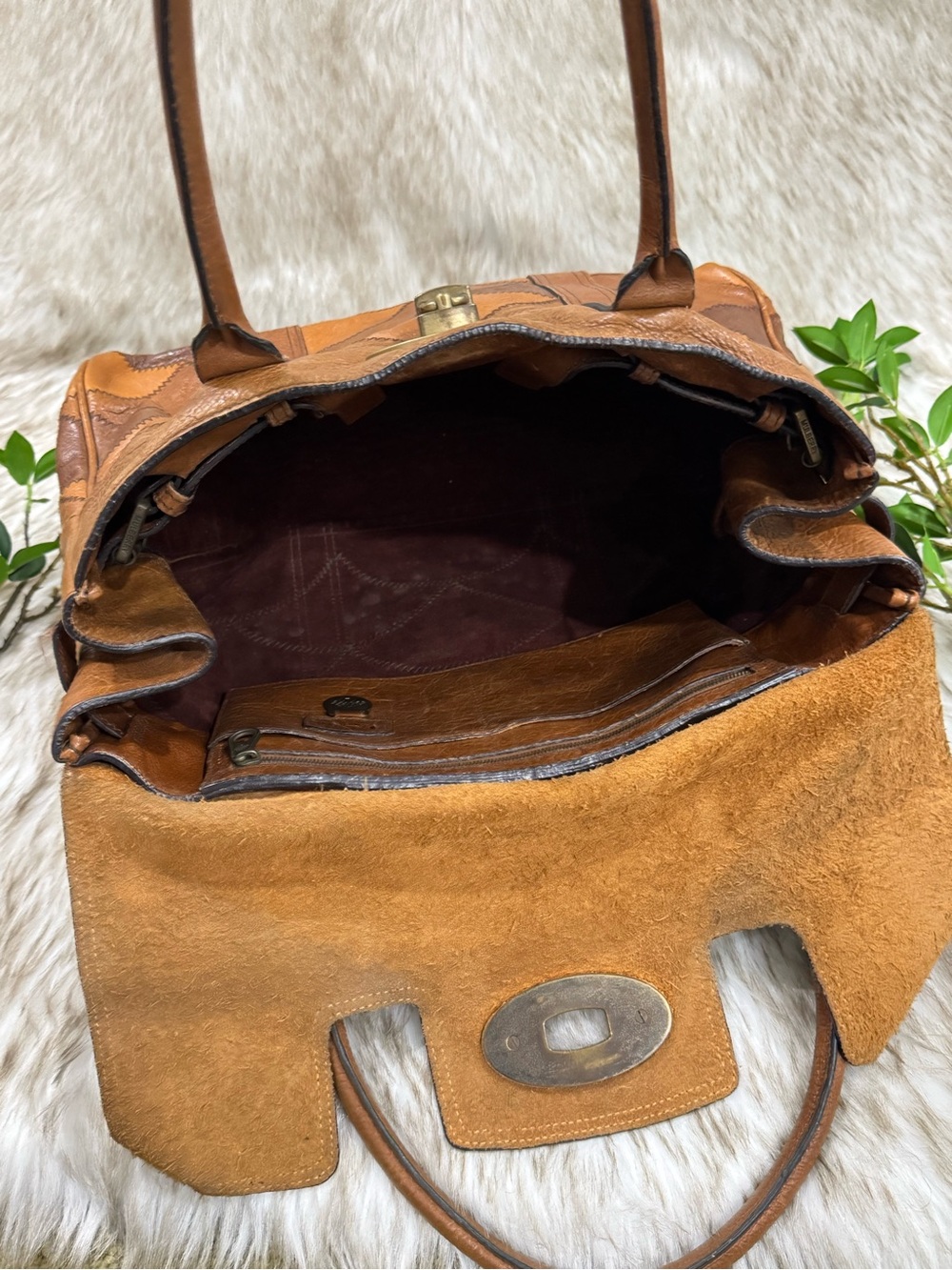 Mulberry Rio Patchwork Bayswater Leather Bag - Picture 15 of 17
